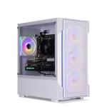CCL HORIZON Gaming PC Tower - Ryzen 5 8400F (AM5) - RTX 3050 8GB GDDR6-32GB 6000Mhz DDR5 RAM - 1TB NVMe SSD - ARGB White Gaming PC Case - WiFi - VR Ready - Windows 11 - Prebuilt Desktop