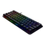 Razer Huntsman Mini (Purple Switch) - 60 Percent Compact Gaming Keyboard (Clicky Optical-Mechanical Switches, Doubleshot PBT Keycaps, Detachable USB-C Cable) QWERTY UK Layout | Black
