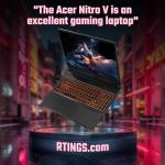 Acer Nitro V16 AI ANV16-42 Gaming Laptop - AMD Ryzen AI 9 365, 32GB, 1TB SSD, NVIDIA GeForce RTX 5070, 16" WUXGA 180Hz, Windows 11, Black
