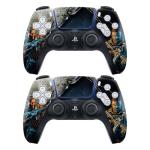 PS5 Pro Bundle Vinyl Skin – Premium 3M™ Vinyl Decal for PS5 Pro Console & Controllers, Bubble-Free, Easy Application, Residue-Free Removal, Custom Gaming Design, Digial Edition – Made in UK (Combat)