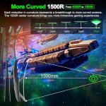 Minifire 27 Inch Gaming Monitor, 200Hz, Full HD 1920x1080 Curved VA Panel, Built in Speaker, Ai Crosshair, 1Ms MPRT, Adaptive Sync, sRGB130%, DCI-P3 95%, VESA 100x100, HDMI1.2＆DP1.4, MFG27C1