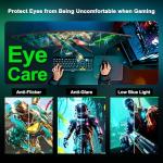 Minifire 27 Inch Gaming Monitor, 200Hz, Full HD 1920x1080 Curved VA Panel, Built in Speaker, Ai Crosshair, 1Ms MPRT, Adaptive Sync, sRGB130%, DCI-P3 95%, VESA 100x100, HDMI1.2＆DP1.4, MFG27C1