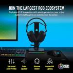 CORSAIR HS80 RGB WIRELESS Multiplatform Gaming Headset – Dolby Atmos – Omni-Directional Microphone – iCUE Compatible – PC, Mac, PS5, PS4 – Carbon