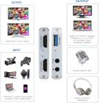 4K HDMI Video Capture Card, USB3.0 1080P 60FPS Video Recorder, Nintendo Switch Capture Card for Streaming Gaming and Broadcasting, Works with Xbox Series X/S, Xbox One X/S, PS4, OBS, Camera, (Grey)