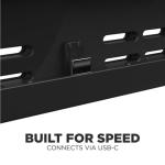 CRKD Nitro Deck - Professional Handheld Controller Deck with Zero Stick Drift for Nintendo Switch and Switch OLED (Black)