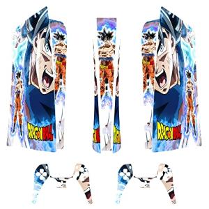 Adhesive Skin - Compatible for PS5 - Cover to customize the Console - Removable Vinyl Film - Matte Satin HD Quality (Digital, Dragonball)