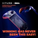 VITURE x 8BitDo Ultimate Mobile Gaming Controller – World’s First for XR Glasses | USB-C Connection for Minimum Latency, Hall Effect Sticks, Charge While Playing, Pro Performance for Android