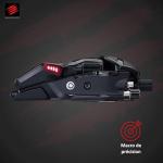 MAD CATZ R.A.T. 8+ Gaming Mouse (USB/Black/16000dpi/11 Buttons) - MR05DCINBL000-0