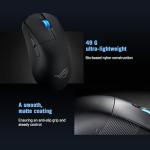 ASUS ROG Harpe Ace Mini - Ultra-Light 48g Wireless Gaming Mouse - 42,000 DPI ROG Aimpoint Sensor, Three-Mode Connectivity, Five Programmable Buttons with Aim Lab Settings Optimizer