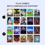 GameSir X5 Lite Mobile Gaming Controller for Android & iPhone 15/16 Series (USB-C), Hall Effect Joystick, Lightweight Ergonomic Grip- Play Genshin Impact & Zenless Zone Zero