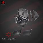 MAD CATZ R.A.T. 8+ Gaming Mouse (USB/Black/16000dpi/11 Buttons) - MR05DCINBL000-0