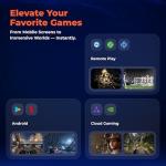 VITURE x 8BitDo Ultimate Mobile Gaming Controller – World’s First for XR Glasses | USB-C Connection for Minimum Latency, Hall Effect Sticks, Charge While Playing, Pro Performance for Android