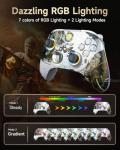 EasySMX Best Gift, PC Controller X15 Enhanced Wireless Bluetooth Controller with Hall Joysticks/Hall Triggers/RGB Lighting, No Stick Drift, No Dead Zone - Work for Windows PC, Android, Steam Switch