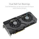 ASUS DUAL RX7700 XT OC, PCIe4, 12GB DDR6, HDMI, 3 DP, 2599MHz Clock, Overclocked