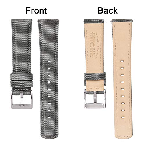 Ritche 22mm Quick Release Sailcloth Watch Band