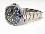 Rolex GMT Master II Black Dial Stainless Steel Mens Watch 116710 BLNR