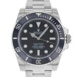 Rolex Submariner Black Dial Oystersteel 40mm Men's Watch 114060
