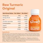The Turmeric Co. Fresh Turmeric Shots | 28 Shots | Daily Health & Boost Immunity | Joint Support | Natural Vegan Cold-Pressed Ingredients | Month Supply 4x420ml Dosing Bottles | No Added Sugar