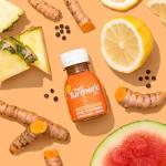 The Turmeric Co. Fresh Turmeric Shots | 28 Shots | Daily Health & Boost Immunity | Joint Support | Natural Vegan Cold-Pressed Ingredients | Month Supply 4x420ml Dosing Bottles | No Added Sugar