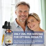 Prostate Supplement for Men - Prostate Health Supplements for Men - with Horse Chestnut, Stinging Nettle & Zinc - Supports Urinary Flow & Men's Wellness - Advanced Prostate Support Complex - 60 ml