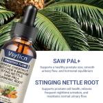 Prostate Supplement for Men - Prostate Health Supplements for Men - with Horse Chestnut, Stinging Nettle & Zinc - Supports Urinary Flow & Men's Wellness - Advanced Prostate Support Complex - 60 ml