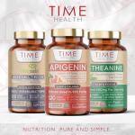 Apigenin - 50mg x 120 Capsules - 98%+ Purity - Optimal Dose for Sleep & Relaxation Support - NAD+ Booster - Grapefruit Source - UK Made - GMP Standards - Zero Additives (120 Count (Pack of 1))