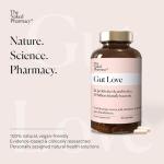 The Naked Pharmacy | Gut Love | Natural Probiotic & Prebiotic for Gut Health | High Strength | Digestive Supplements | Vegan | 30 Capsules