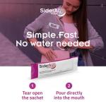 Pharmanutra SiderAL Folic Iron Supplement for Women, Vitamins C, D, B6, B12, Folic Acid, Reduces Fatigue, Iron Deficiency, Pregnancy, Gentle on Stomach, Non-Constipating, Rapid Absorption, 20 Sachets