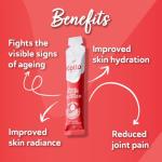 Kollo Premium Marine Liquid Collagen, 10,000 mg with Hyaluronic Acid, 14 x 10000mg Hydrolysed Collagen Peptides Sachets, Liquid Collagen Supplements Vitamins B & C, Informed Sport Certified