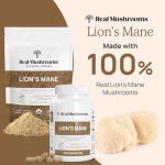 Lions Mane Brain and Focus Supplements - Mushroom Powder Extract Capsules - Non GMO and Gluten Free Supplement for Better Cognitive Health (120ct)
