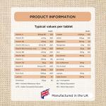 Healthspan MenoSerene | Menopause Support | Women's Health | Vitamin D3 for Normal Bone Health | Vitamin B6 for The Reduction of Tiredness & Fatigue | Vegan (60 Day Supply)