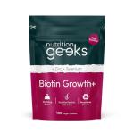 Biotin Hair Growth Supplement - 180 Vegan Tablets Enhanced with Zinc & Selenium, Hair Vitamins Complex - Biotin 10000 mcg - Hair Skin and Nails Vitamins for Women & Men UK (Packaging Design May Vary)