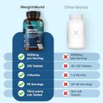 Creatine Monohydrate 3000mg - 270 Vegan Tablets - 3 Months Supply - Micronised for Easy Absorption - Creatine Monohydrate Powder Tablets for Men & Women - Unflavoured, Keto-Friendly & Gluten-Free