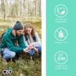 CBDfx 2000mg CBD Oil, High Strength CBD Oil for Stress, Anxiety & Sleep Support, Morning Mint Flavoured CBD Drops, Blended with MCT Oil, No THC, 30ml