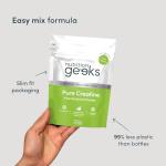 Pure Creatine Monohydrate Powder - 315g (90 Servings) - Easy Dissolve Creatine Powder, Unflavoured & Micronised (Not Creatine Gummies or Creatine Tablets), Vegan Creatine for Women and Men