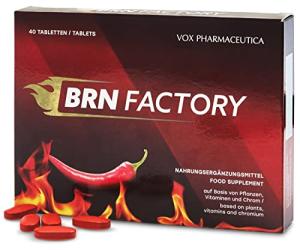 Immediate Effect. BRN Formula – Plant-Based Energy & Focus Complex – 40 Tablets – Natural Extracts & Vitamins (Chili)