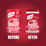 SlimFast Meal Replacement Shake Weight Loss & Balanced Diet, Vitamins and Minerals, Low Calorie, High Protein, Strawberry Flavour, 16 servings, 584 g, Packaging May Vary