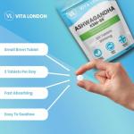 Ashwagandha KSM-66 High Strength Tablets 3000mg | 2 Month Daily Supply | 120 Organic Supplement Tablet (Not Capsule, Gummies or Powder) | Made in UK | Vegan