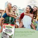 Natures Aid Odourless Garlic Pearls - Supports Heart Health and Circulation - Antioxidant - Non-GMO, Gluten-Free - One-a-Day Easy to Swallow, Tasteless Supplement - 120 Softgel Capsules