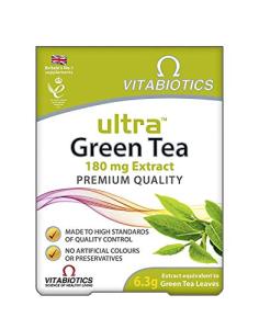 Vitabiotics Ultra Green Tea Tablets - 30 Count (Pack of 1)