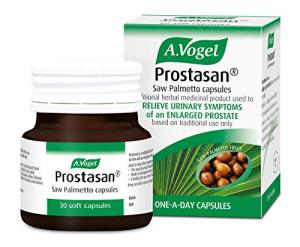 Saw Palmetto Capsules | A.Vogel Prostasan® | Prostate Supplement for Men | Relieve Urinary Discomfort in Men with BPH | 1 Months Supply | 30 Capsules