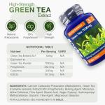 Zipvit Green Tea Extract 7000mg Antioxidant, 95% Polyphenols. 90 Vegan Green Tea Tablets. 3 Months Supply.