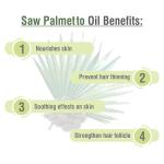 Saw Palmetto Oil (Serenoa Repens) | Pure and Natural Cold-Pressed Oil | Moisturize and Nourish Skin, Prevent Hair Loss| Used in Cream, Lotion, Shampoo, Serum, and Many Others - 15ML