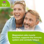 Lindens - Magnesium 500mg - 500 Tablets - UK Made, Reduces Tiredness & Fatigue, Supports Muscle & Nervous System Function - Bones & Teeth Health - Vegan, GMP & Letterbox Friendly