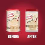 SlimFast Meal Replacement Shake for Weight Loss & Balanced Diet, Vitamins and Minerals, Low Calorie, High Protein, Vanilla Flavour, 16 servings, 584 g, Packaging May Vary