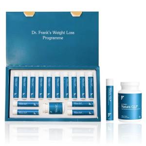 Dr Frank’s Natura GLP Natural Weight Loss Supplements | 28 Tablets + Drink Mix | Plant-Based GLP-1 Support Supplement | GLP1 Appetite Suppressants for Men & Women | Yerba Mate, Euglena, Reducose