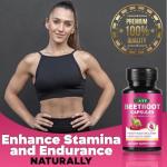 Beetroot Capsules 3000mg – High Strength Natural Dietary Supplement for Heart Health & Blood Circulation | 60 Softgels with MCT Oil | Supports Energy, Stamina & Endurance