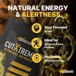 BioRevive Cut Xtreme – Vegan 780mg Capsules with L-Carnitine, Green Tea, B Vitamins & Caffeine for Energy, Focus & Wellness Support | Pre-Workout & Daily Performance Supplement