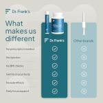 Dr Frank’s Natura GLP Natural Weight Loss Supplements | 28 Tablets + Drink Mix | Plant-Based GLP-1 Support Supplement | GLP1 Appetite Suppressants for Men & Women | Yerba Mate, Euglena, Reducose