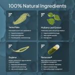 Dr Frank’s Natura GLP Natural Weight Loss Supplements | 28 Tablets + Drink Mix | Plant-Based GLP-1 Support Supplement | GLP1 Appetite Suppressants for Men & Women | Yerba Mate, Euglena, Reducose